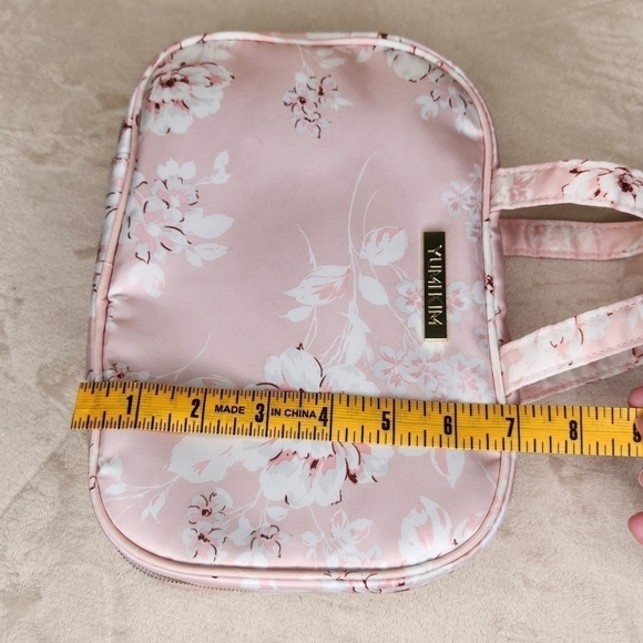 NEW Yumi Kim Wanderlust Travel Hanging Train Case Make Up Bag French Ros… - Picture 3 of 8